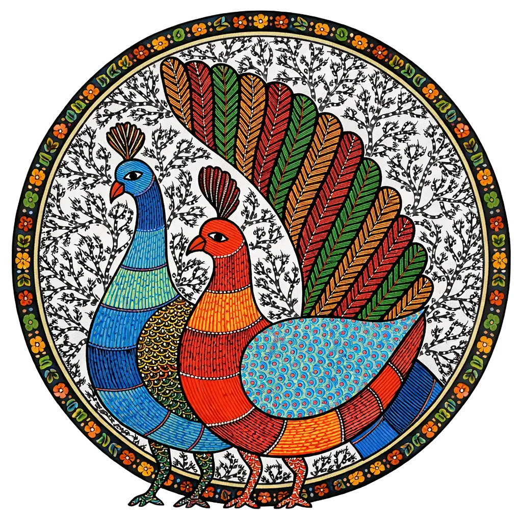 Gond Painting ChitraHub.com