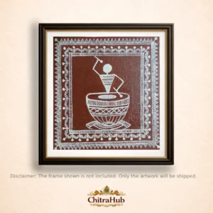 Tribal Music-Warli (20cm × 20cm)