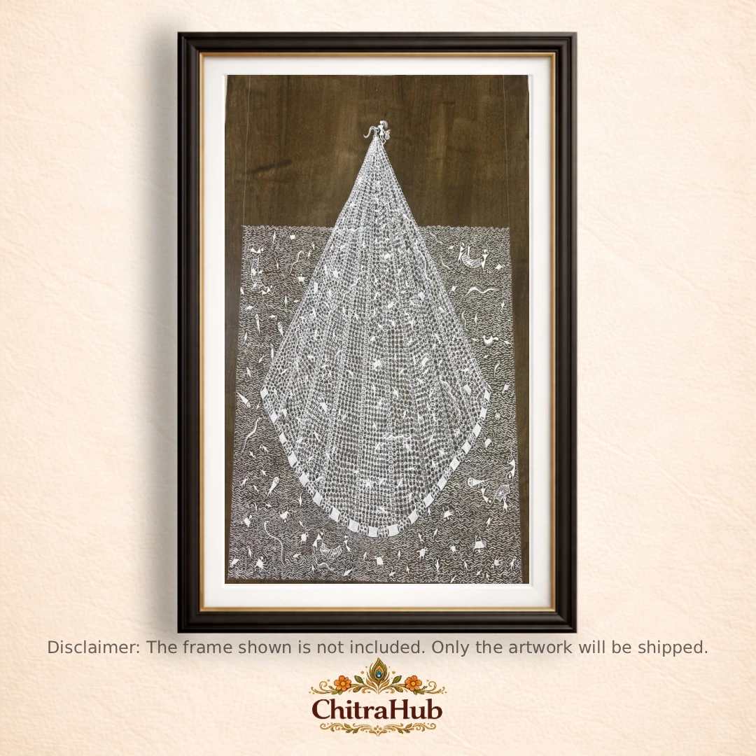 A Net of Survival, A Web of Life (22 × 30 inches)