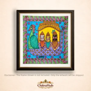 Jagannath Chandan Jatra Art (11.7 × 16.5 inches)