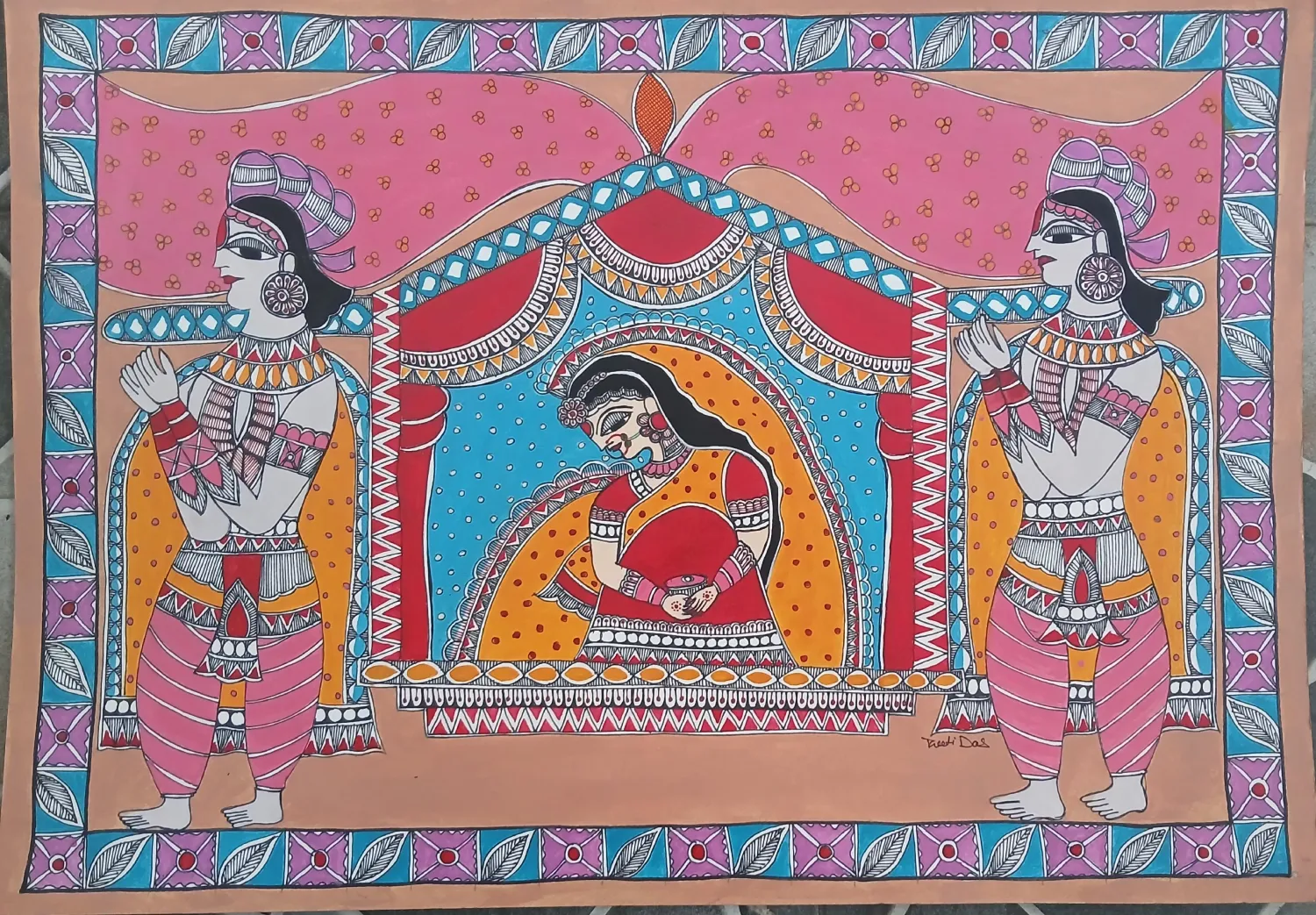 Doli Kahar (16.5 × 23.1 Inches)