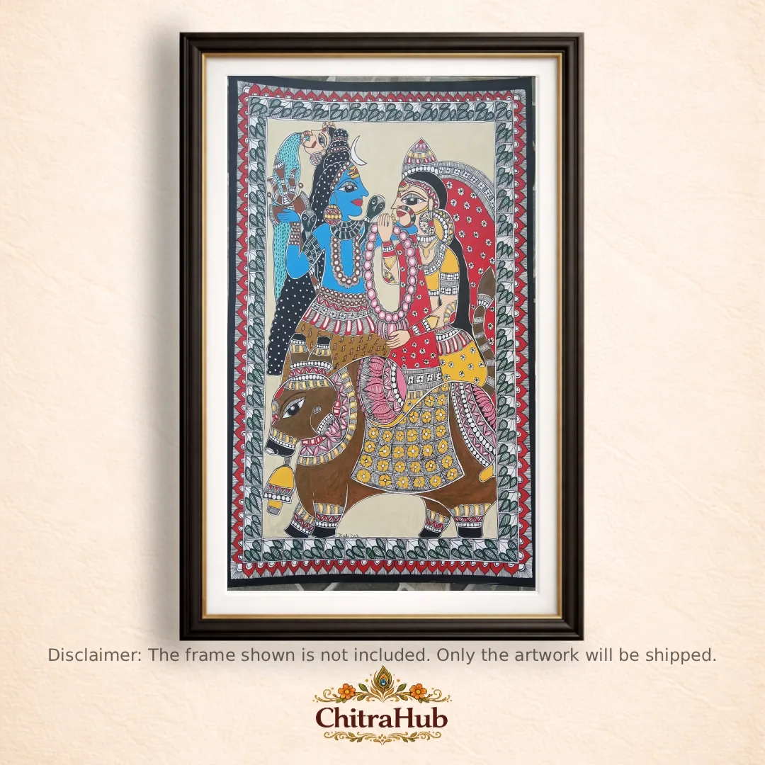 Shiv Parvati Vivah (16.5 × 32.1 Inches)