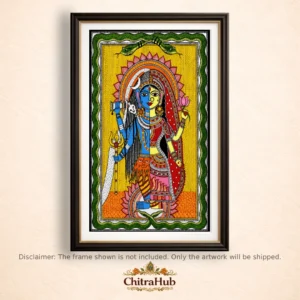Ardhanarishvara – Union of Shiva & Shakti_29.5 × 39 cm (11.6 × 15.3 inches approx.)