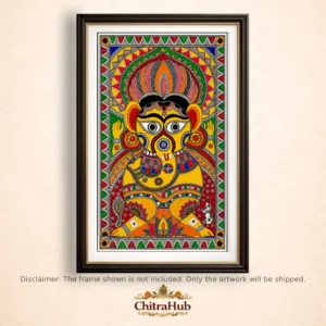 Vighnaharta Ganesha – Divine Wisdom (59 × 37.5 cm)