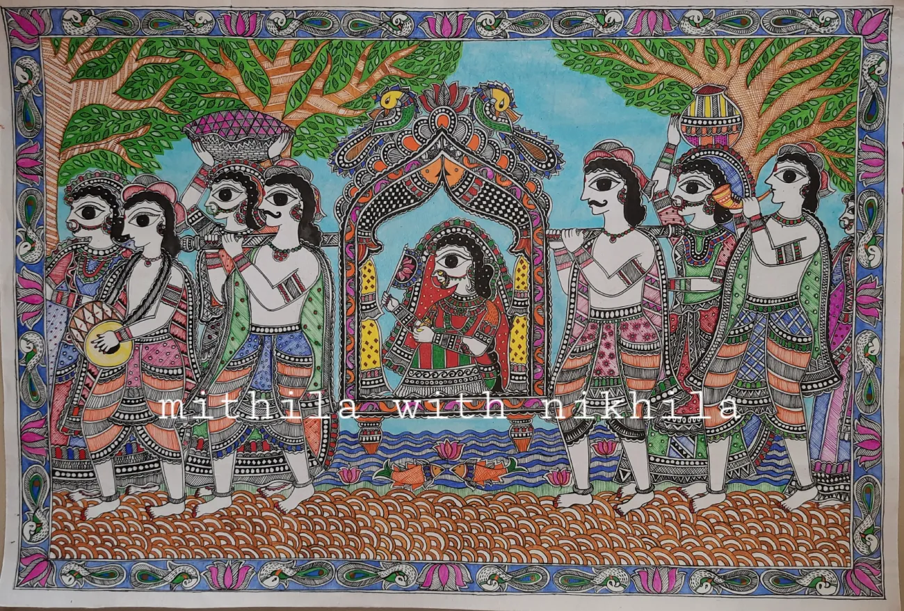 Doli Kahaar – The Bride’s Journey (22 × 15 inches)
