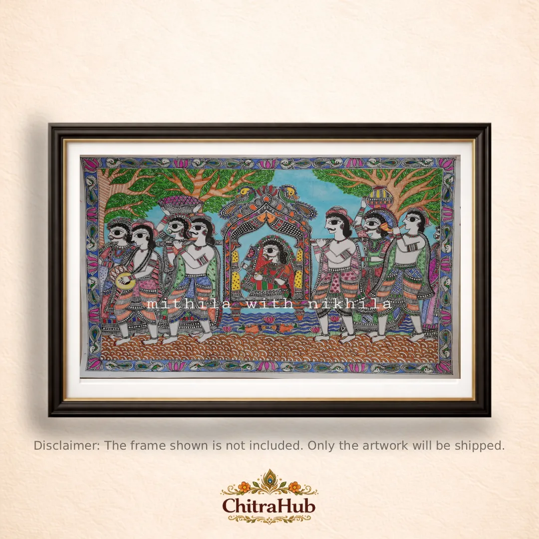 Doli Kahaar – The Bride’s Journey (22 × 15 inches)