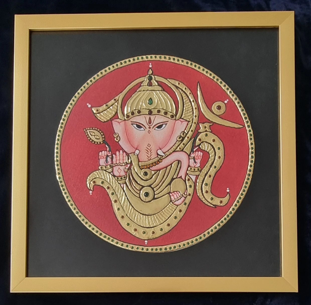 Blessings in Gold (36 × 36 cm)