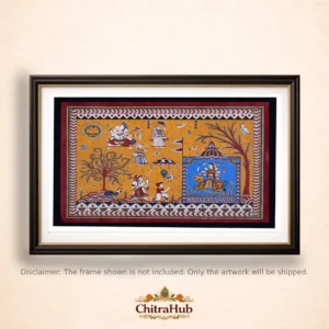 Goddess Glory – Mata ni Pachhedi (40 × 50 cm)